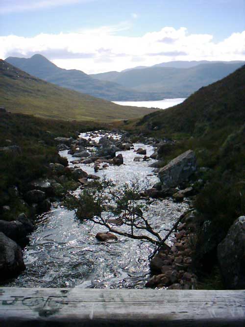 Walking around Loch Torridon
